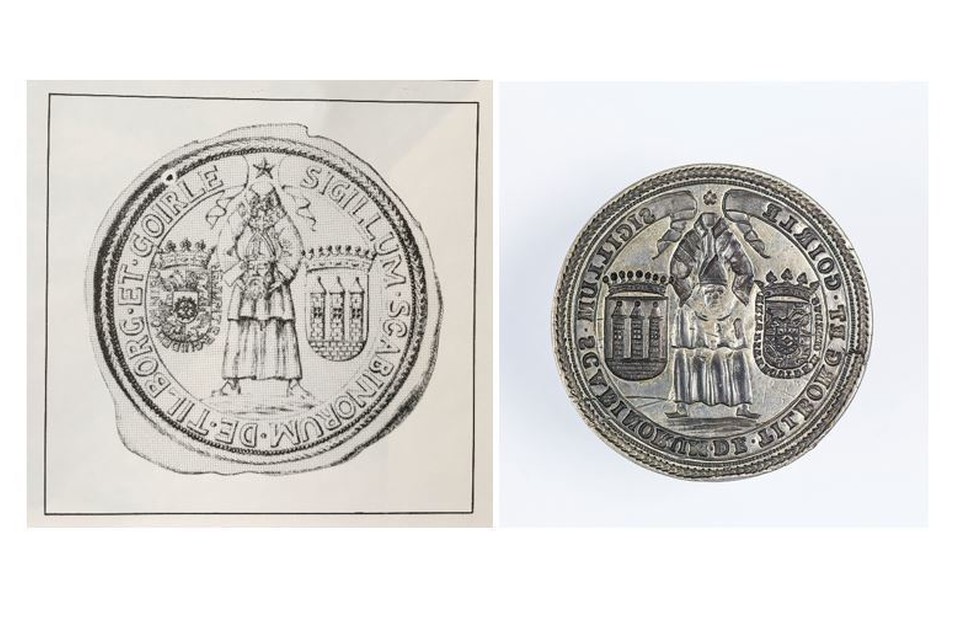 Schependomszegel Vanaf 1754 En Stempel 1711 1754